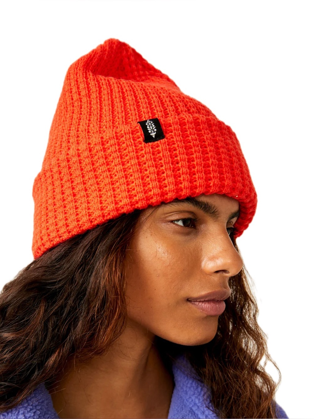 Free People Cool Down Beanie Red